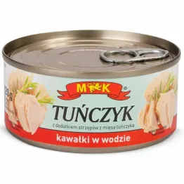 Tuńczyk Kawałki w Wodzie 170 g (120 g) - MK