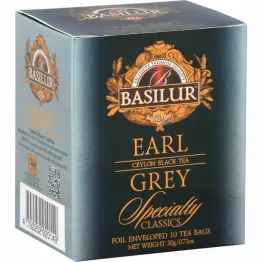 Herbata Earl Grey w Saszetkach 20 g (10 x 2 g) - BASILUR