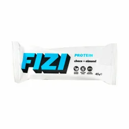 Baton Proteinowy Czekolada plus  Migdał Bez Dodatku Cukru 45 g - FIZI