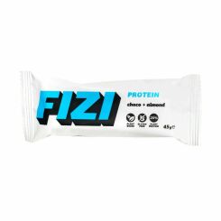 Baton Proteinowy Czekolada plus  Migdał Bez Dodatku Cukru 45 g - FIZI