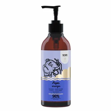 Żel Pod Prysznic Drzewo Kamforowe, Biały Tymianek AQUA ENERGIA 400 ml - YOPE SOUL