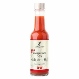 Sos Habanero Hot Bio 140 ml - Sanchon