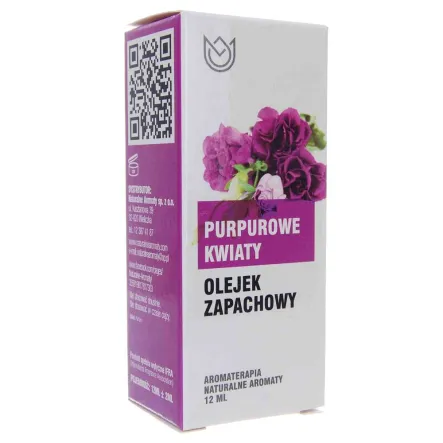 Kompozycja Zapachowa Purpurowe Kwiaty 12 ml Naturalne Aromaty