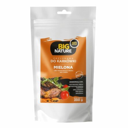 Przyprawa Mielona do Karkówki Bez Soli 200 g - Big Nature