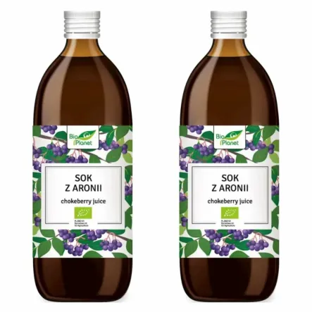 2 x Sok z Aronii Bio 500 ml - Bio Planet