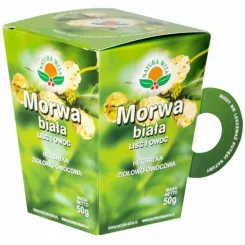 Morwa Biała (Liście i Owoce) Herbatka Owocowo - Ziołowa 50 g - Natura Wita