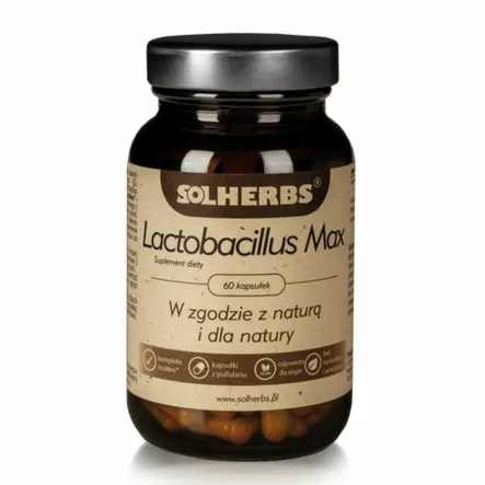 Lactobacillus Max 60 Kapsułek - Solherbs