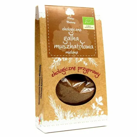 Gałka Muszkatołowa Mielona Eko 30 g - Dary Natury