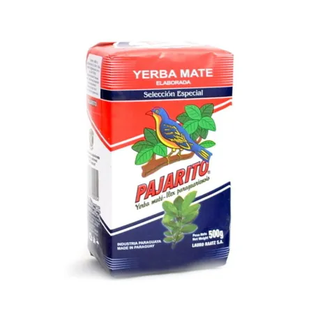Yerba Mate Pajarito Seleccion Especial 500 g Av Marcial Samaniego