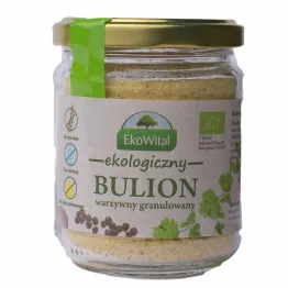 Bulion Warzywny Granulowany Bezglutenowy Bio 125 g - EkoWital