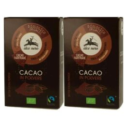 2 x Kakao w Proszku Fair Trade Bio 75 g - Alce Nero