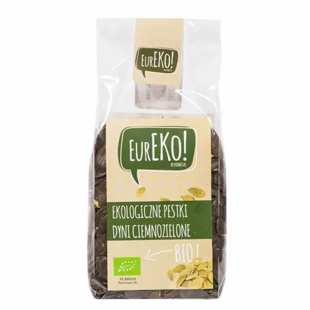 Pestki Dyni Ciemnozielone Bio 150 g - Eureko (data: 30.06.2026)