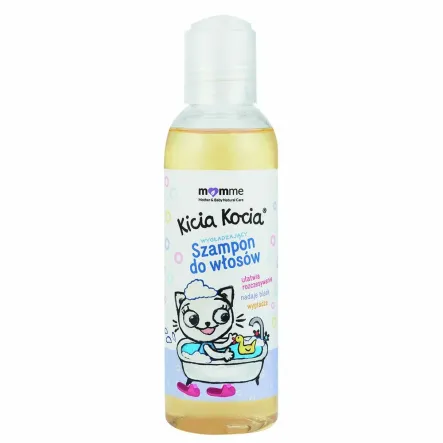 Wygładzający Szampon do Włosów KICIA KOCIA 150 ml - MomMe