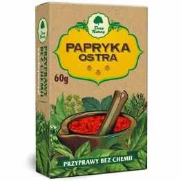 Papryka Ostra Mielona 60 g - Dary Natury