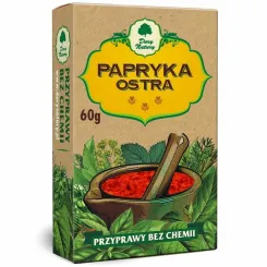 Papryka Ostra Mielona 60 g - Dary Natury