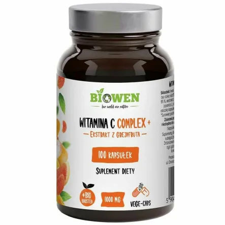 Witamina C Complex+ 100 Kapsułek - Biowen