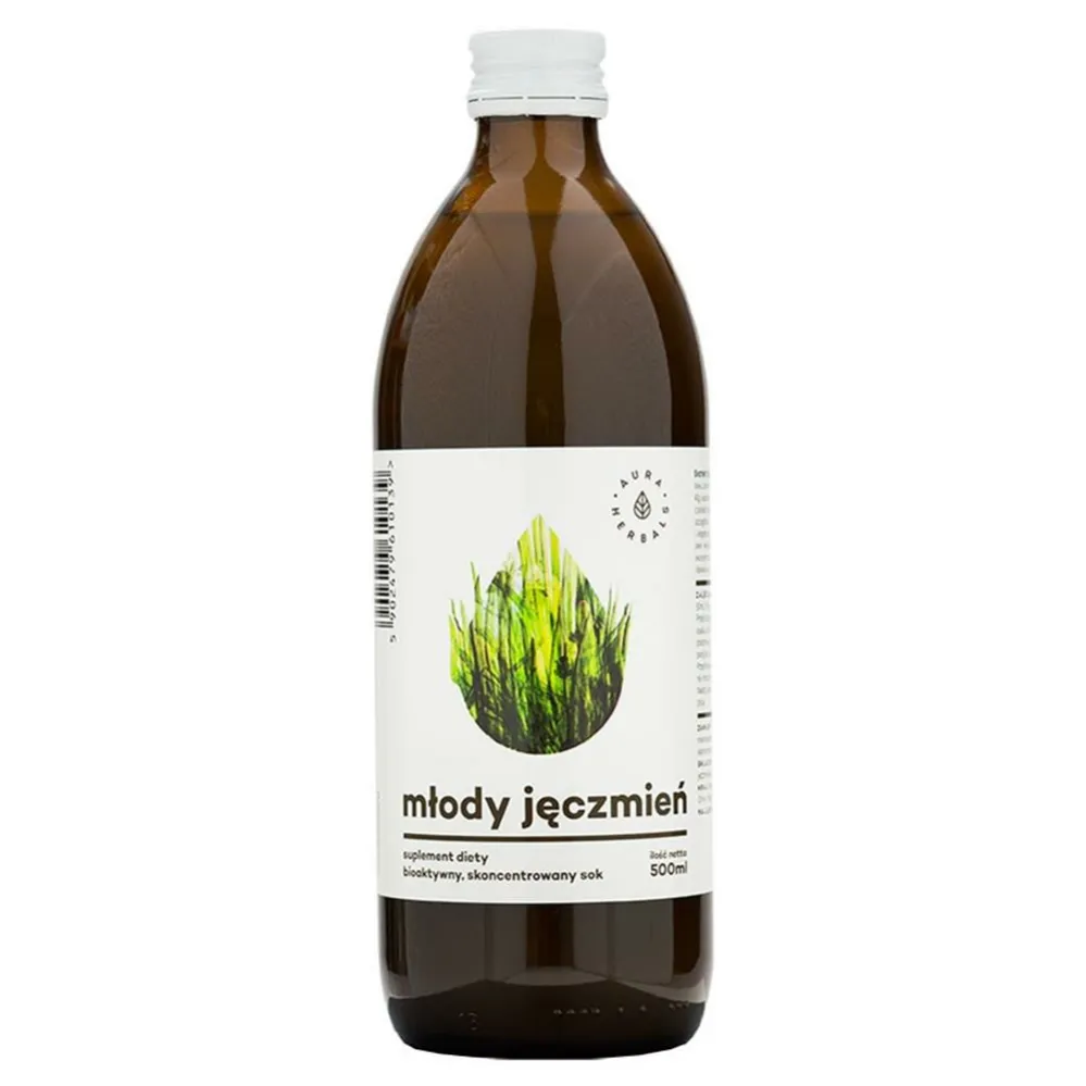 Młody Jęczmień 500 ml Aura Herbals