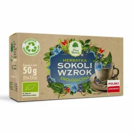 Herbatka Sokoli Wzrok EKO 50 g (25 x2 g) - Dary Natury