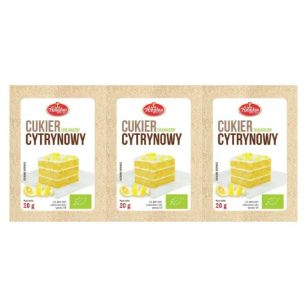 3 x Cukier Cytrynowy Bio 20 g - Amylon