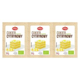 3 x Cukier Cytrynowy Bio 20 g - Amylon