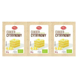 3 x Cukier Cytrynowy Bio 20 g - Amylon