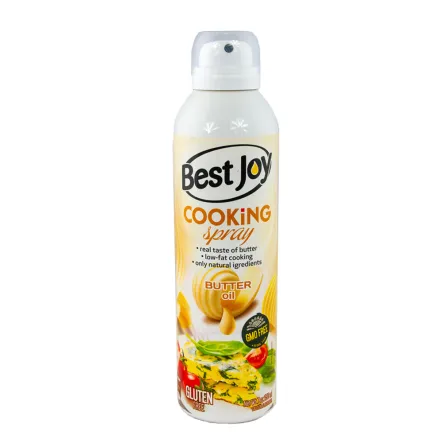 Cooking Spray Oil Butter 250 ml Best Joy - Olej w sprayu z oliwą o smaku maślanym