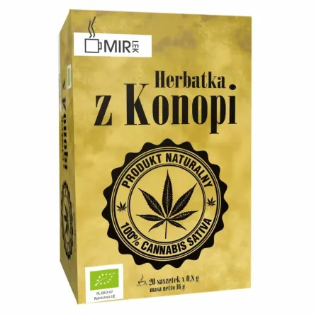 Herbatka z Konopi Bio 20 x 0,8 g  Mir-Lek