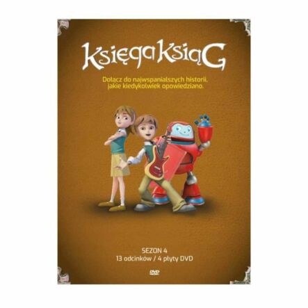 Film animowany: Księga Ksiąg Sezon 4 (Odcinki 40 - 53) BOX 4 Płyty DVD