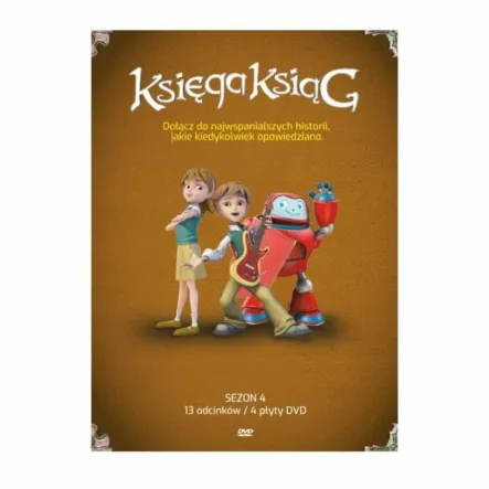 Film animowany: Księga Ksiąg Sezon 4 (Odcinki 40 - 53) BOX 4 Płyty DVD