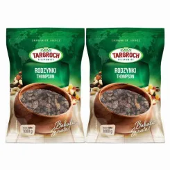 Zestaw 2 x Duże Rodzynki Thompson Niesiarkowane 1 kg - Targroch