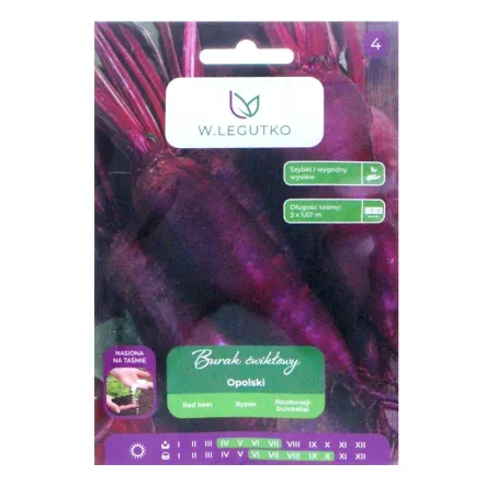 Burak Ćwikłowy Opolski Nasiona na Taśmie (3x 1,67 m) - Legutko