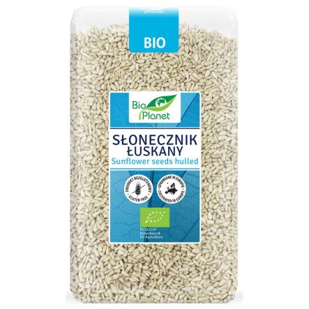 Słonecznik Łuskany Bezglutenowy Bio 1 kg - Bio Planet (data: 31.05.2025)