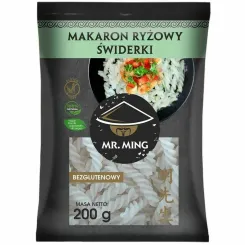 Makaron Ryżowy ŚWIDERKI Bezglutenowy 200 g - Mr. Ming (31.12.2025)