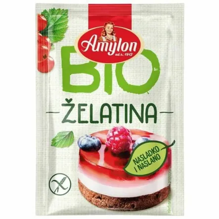 Żelatyna w Proszku Bezglutenowa Bio 20 g – Amylon