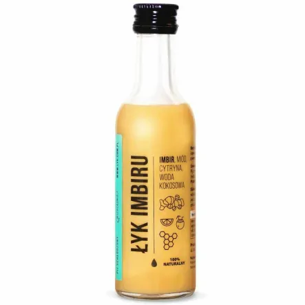 ŁYK Imbiru (Imbir, Miód, Cytryna, Woda Kokosowa) 50 ml - Drest