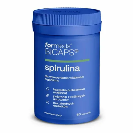 Bicaps Spirulina 60 Kapsułek - Formeds