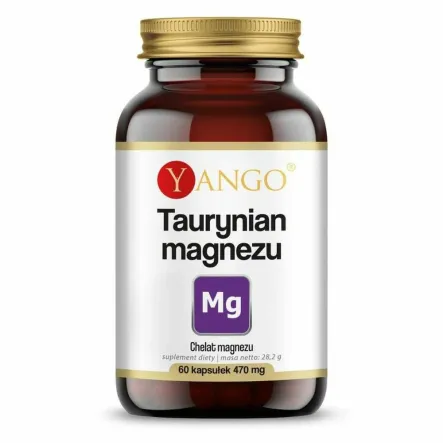 Taurynian Magnezu 60 kapsułek - Yango