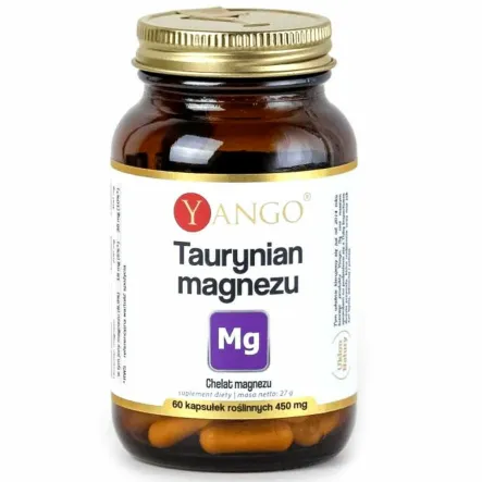 Taurynian Magnezu 60 kapsułek - Yango
