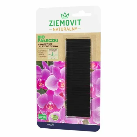 BIOpałeczki Nawozowe do Storczyków 30 szt Ziemovit Naturalny