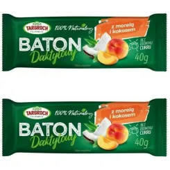 2 x Baton Daktylowy z Kokosem i Morelami 40 g - Targroch