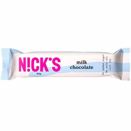 Czekolada Mleczna 25 g - Nicks