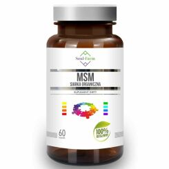 MSM Siarka Organiczna 60 Kapsułek - Soul Farm