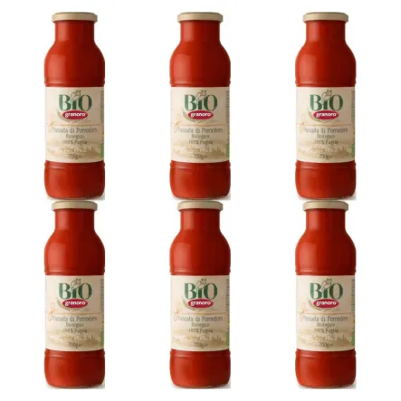 6 x Passata Pomidorowa BIO 700 g - Granoro