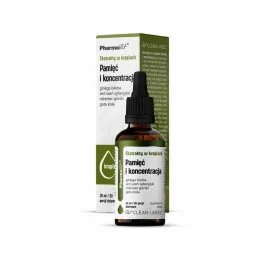 Ekstrakty w Kroplach - Pamięć i Koncentracja 30 ml - Pharmovit