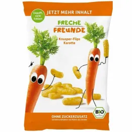 Chrupki Kukurydziano - Marchewkowe Bio 30 g - Freche Freunde