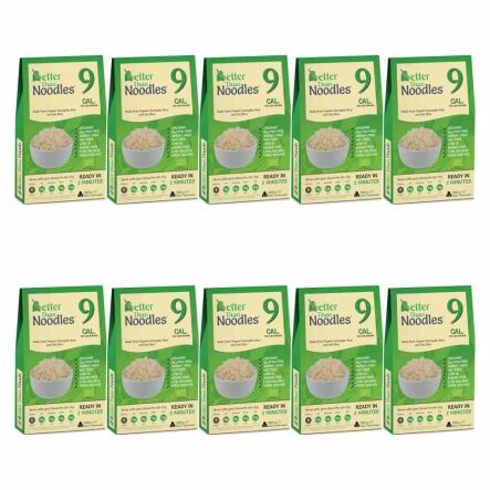 10 x Makaron Konjac Noodle Bezglutenowy Bio 385g - Better Than Foods