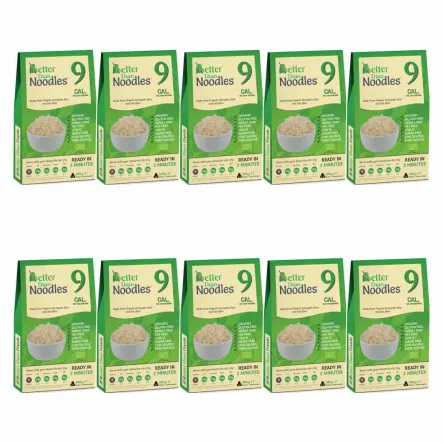 10 x Makaron Konjac Noodle Bezglutenowy Bio 385g - Better Than Foods