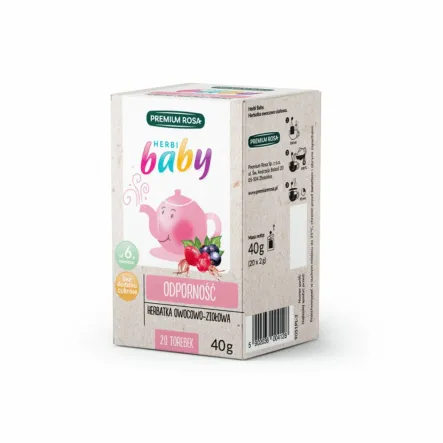 Herbatka dla Dzieci i Niemowląt Odporność 20x2g - Premium Rosa