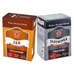 Woda Lecznicza w Kartonie Jan Oczyszczenie 3 l - Krynica + Słotwinka - Karton 3 l - Woda Lecznicza - Krynica