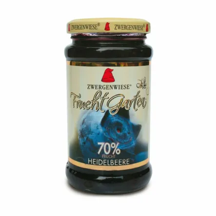 Mus Jagodowy (70% Owoców) Bio 225 g - Zwergenwiese - Przecena Krótka Data Minimalnej Trwałości